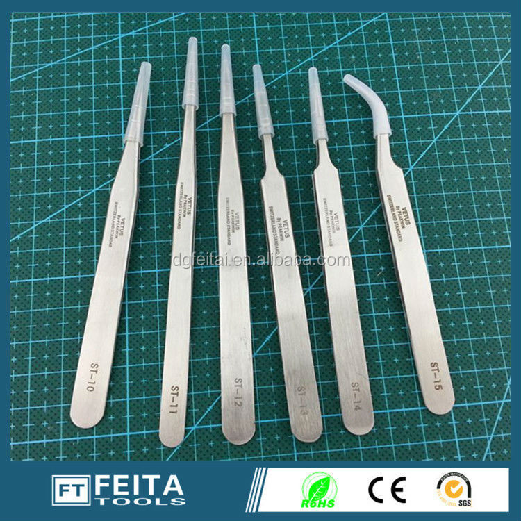 esd帯電防止vetusピンセットstシリーズ問屋・仕入れ・卸・卸売り