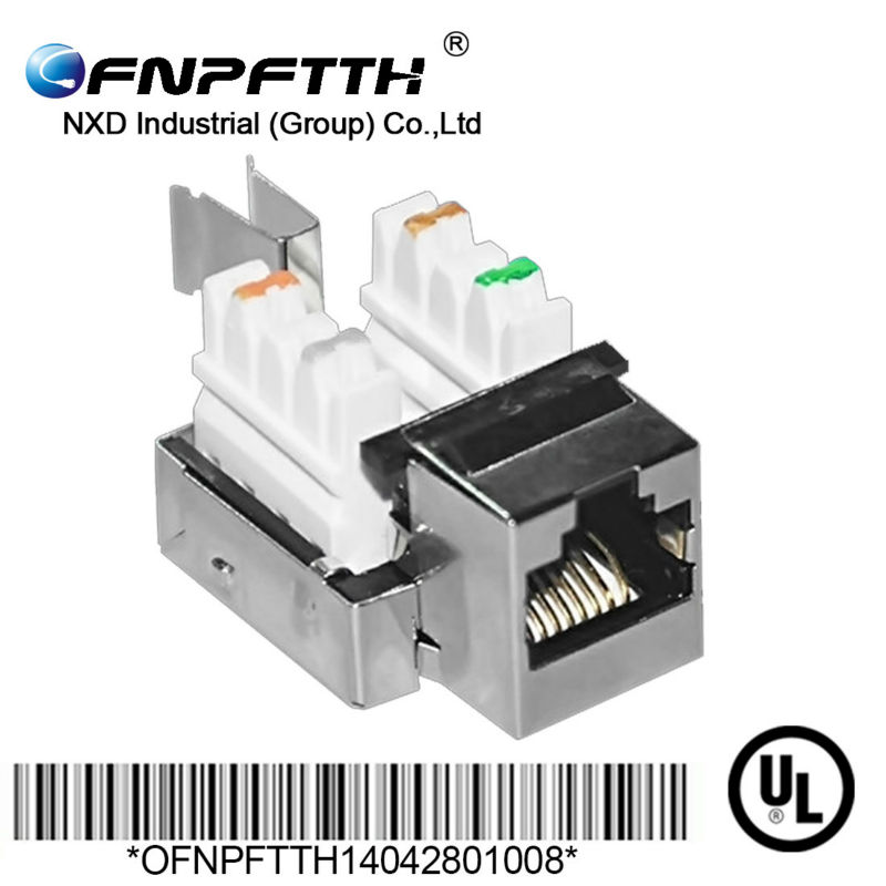 モジュラージャック工場販売180度シールドなしutp8ピン8p8cイーサネットデータネットワークrj45cat6cat7キーストーンジャック問屋・仕入れ・卸・卸売り
