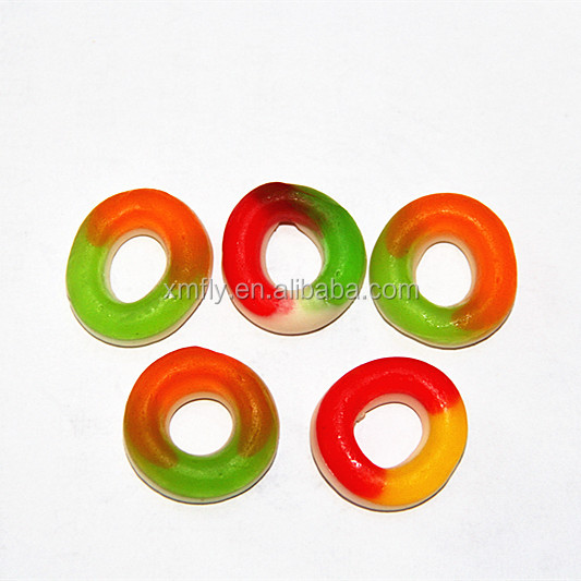 Hamburger Shape Soft Sweet Candy Sugar Free Gummy Candy