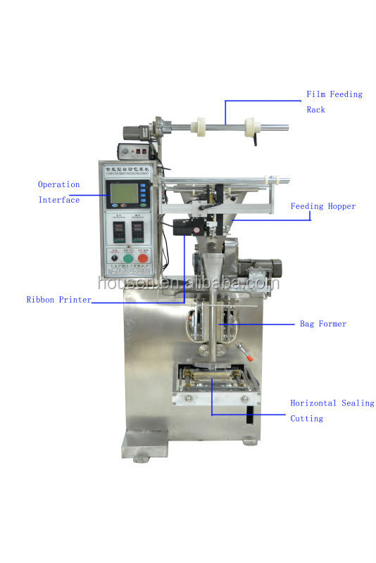 electrical Cocoa Powder Packing Machine---HSU160F/ Skype MandyPackageHOUSEN