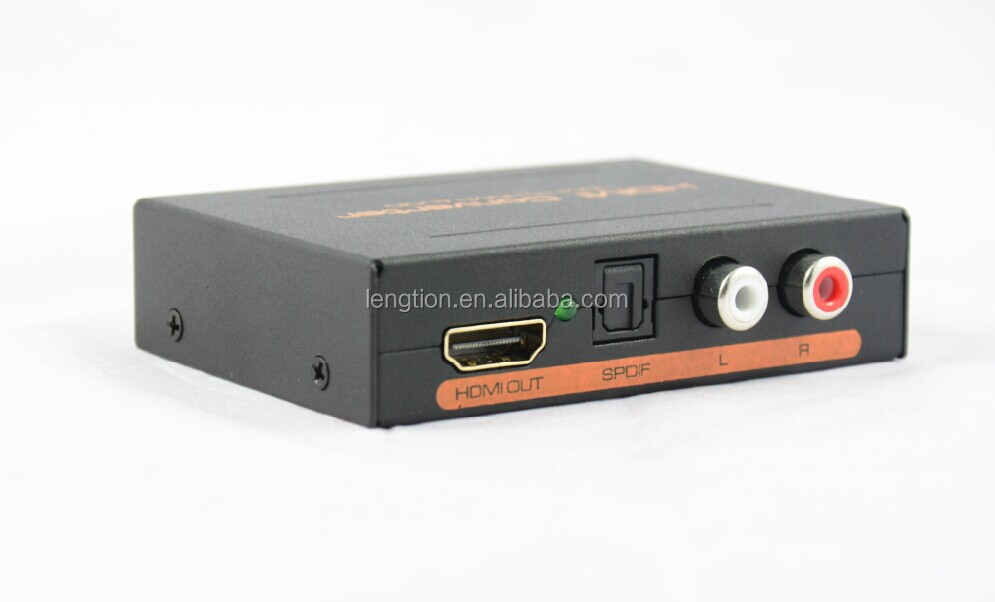 ミニコンバータhdmiのhdmi+オーディオ( spdif+l/r) コンバータエクストラクタ問屋・仕入れ・卸・卸売り