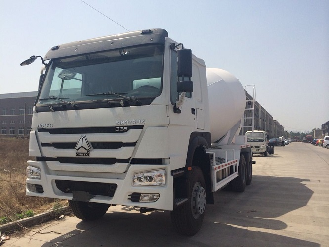 industrial cement mixer used concrete mixer truck with pump