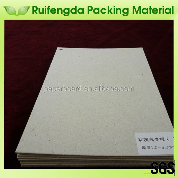 Gray Paper Board Manufaturer For Box Making And Cardboard Layer Pads