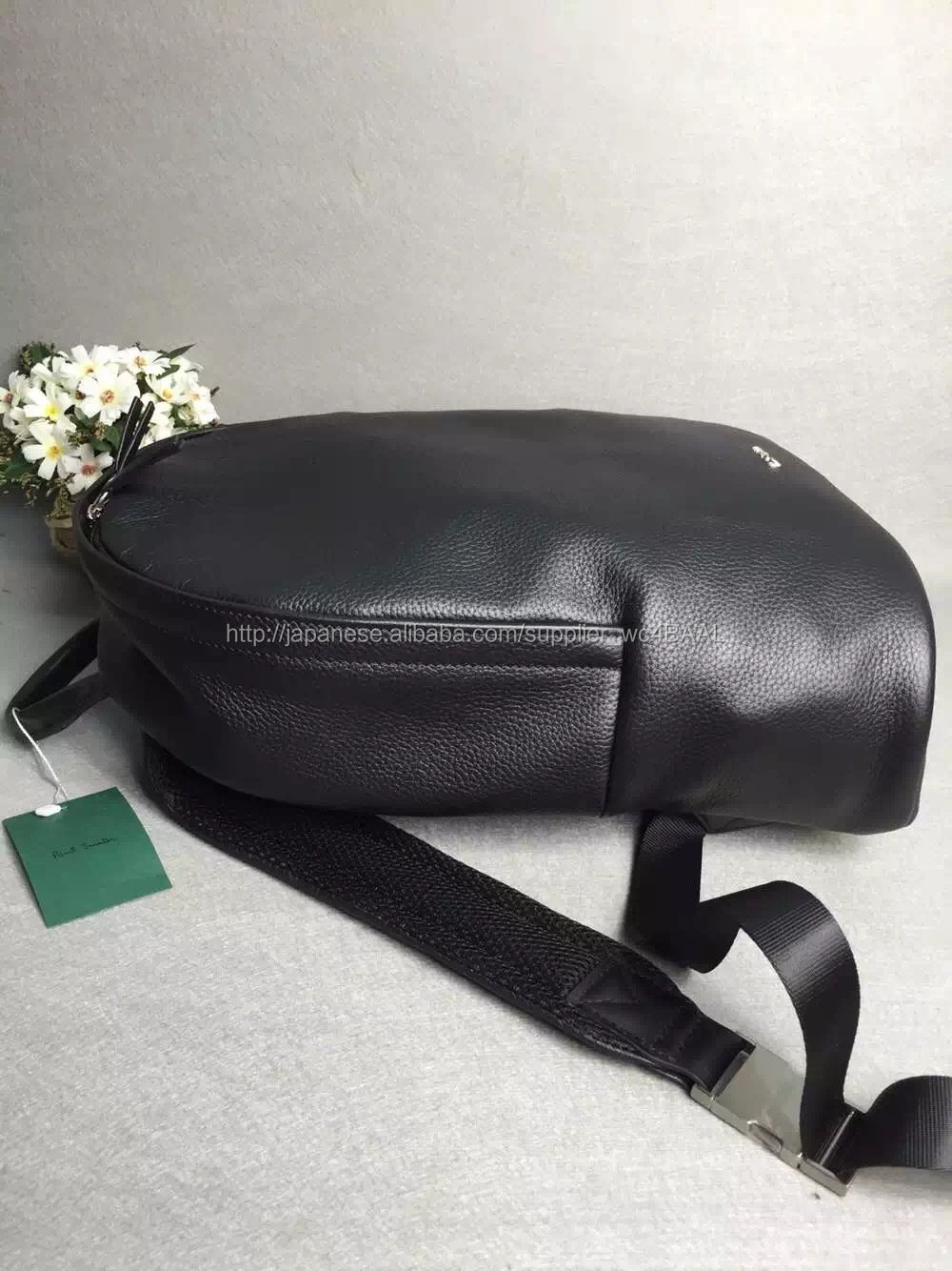 ポールスミスリュックサック 正規品 新品 2015年 天然牛革×防水ナイロンをpaul smith仕入れ・メーカー・工場