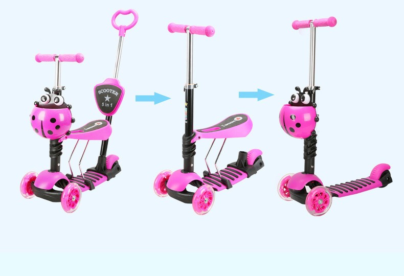 High Quality Factory Wholesale Kids Pedal Kick Scooter From China