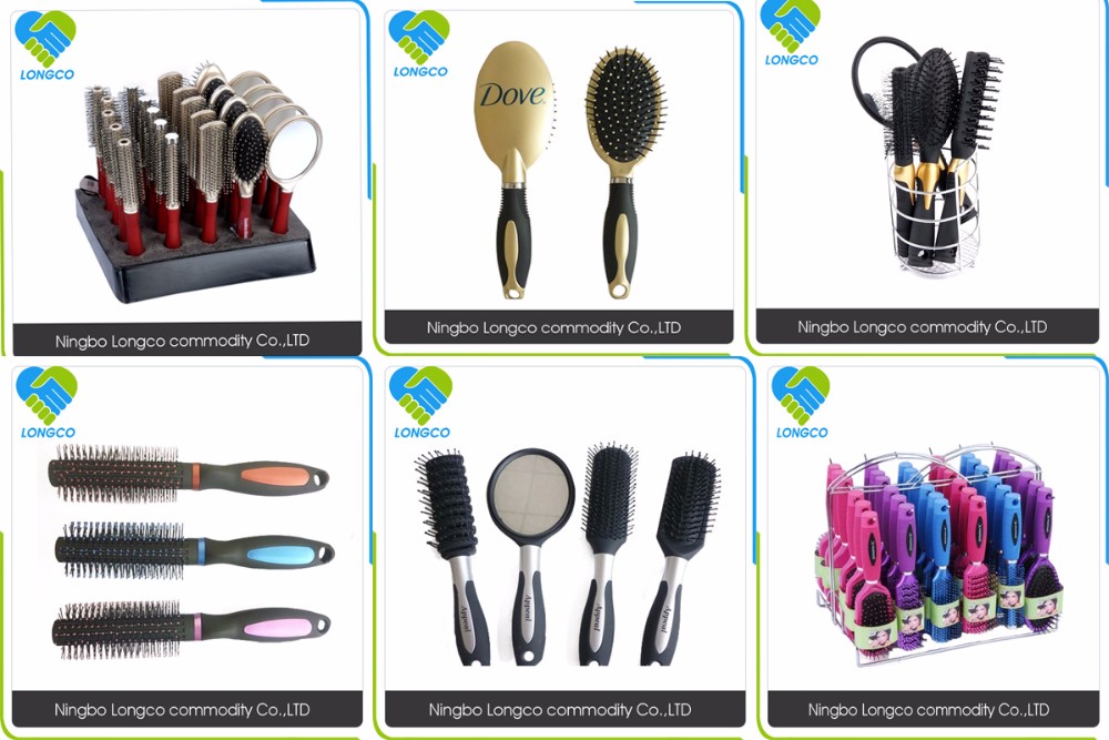 Factrory価格新しいデザイン折り畳み式プラスチックヘアブラシ 問屋・仕入れ・卸・卸売り