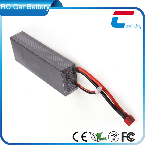 OEM Design 2S 30C 7.4V 4000mAh RC Car Lipo Battery Hard Case