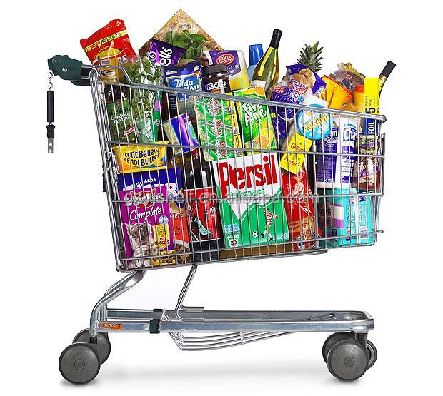 Largecapacity Shopping Trolley Cart/wholesale 4 Wheels Folding Shopping Cart Buy Shopping