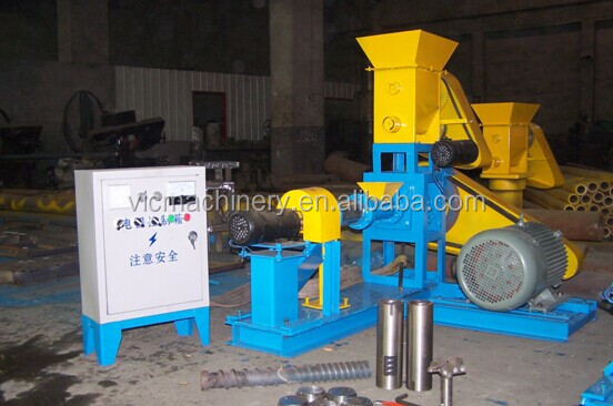 2014 Best Selling Mechanical Feed Floating Fish Feed Pellet Machine