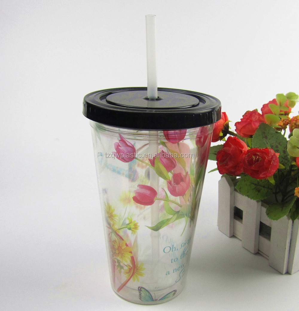 Cupture Classic Candy Insulated Tumbler Cup with Lid Reusable Straw