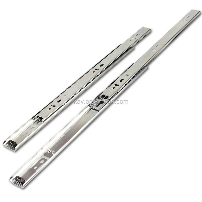 3 4 Extension Dresser Drawer Slide Hardware Zinc Plated Or Black