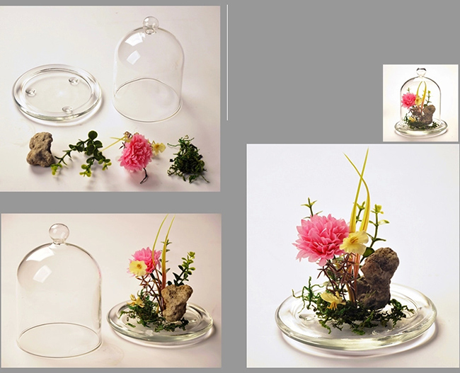 の風景の装飾diyホームマイクロカバーのガラスの瓶のガラスの花瓶仕入れ・メーカー・工場