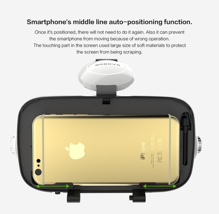 3d vr仮想現実メガネ3d vrステレオヘッドセットで調整可能レンズとストラップ用4.0-6.5インチのスマートフォンiphone 6 6 sプラス仕入れ・メーカー・工場