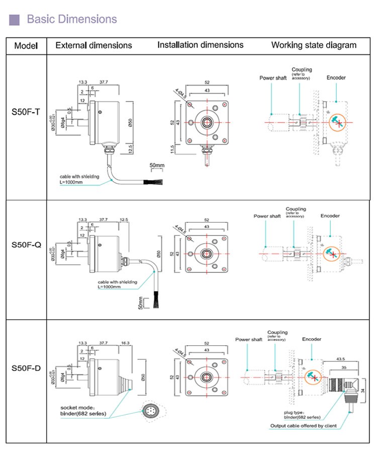 S50F DEMENSION
