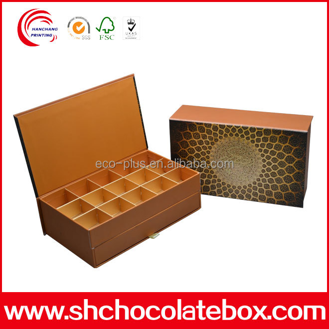 Fancy Rectangle Paper Chocolate Gift Box Wholesale