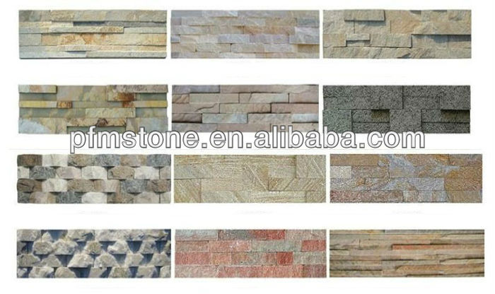 白い石英の壁クラッディング積層石のタイルは、 文化石 問屋・仕入れ・卸・卸売り