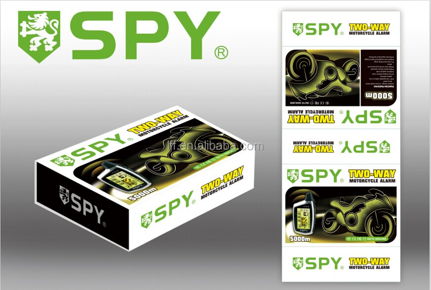 2-way motorcycle alarm