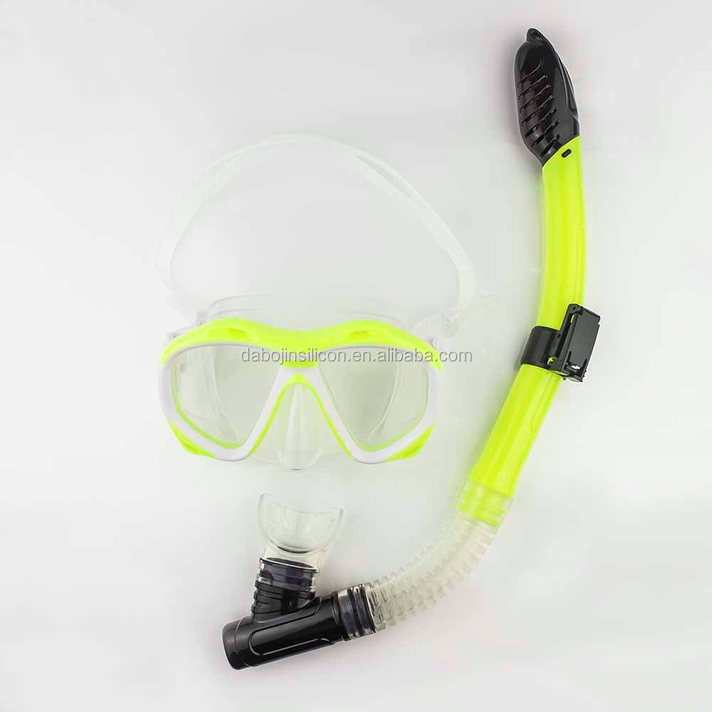 2016 Deep Sea Diving Mask And Snorkel Set For Diving Use,Silicone