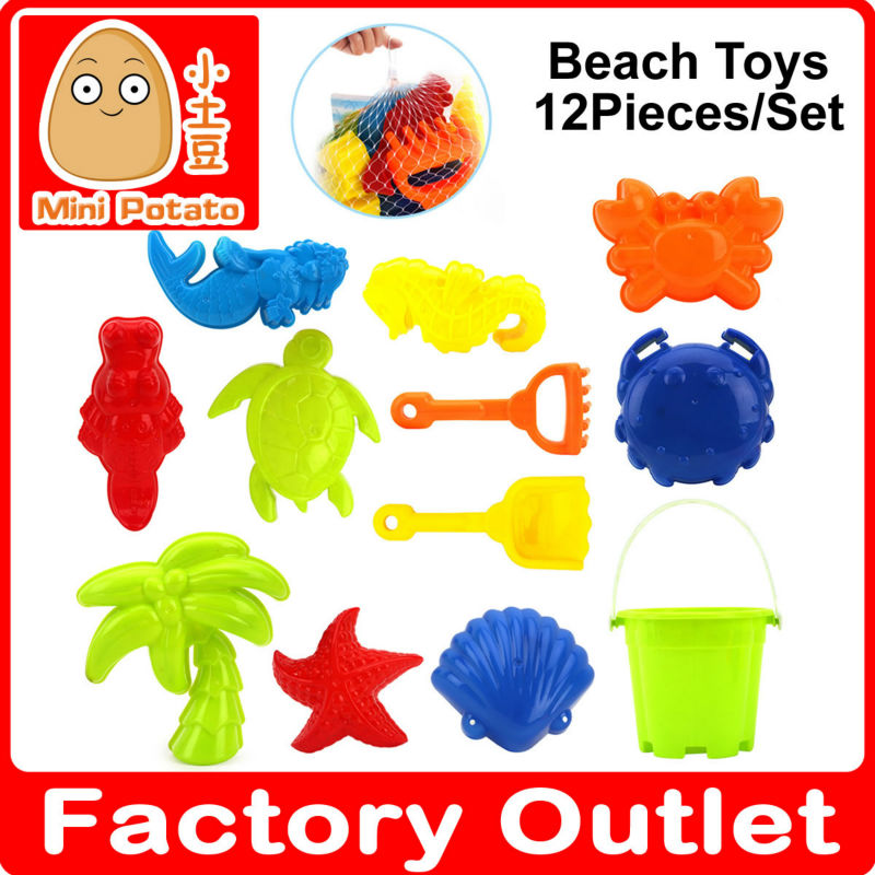 De playa verano juguetes de plástico con arena juguetes de playa