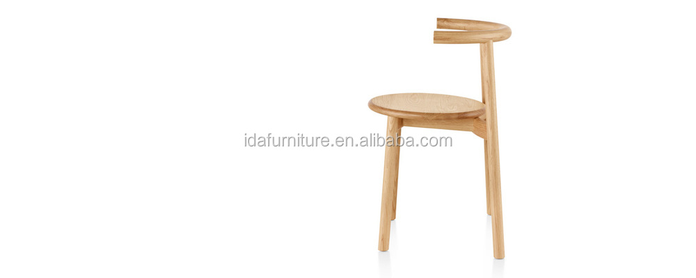 レストランホテルのプロジェクトの椅子のソロ床に木の椅子現代的なオーク材のダイニングチェア仕入れ・メーカー・工場