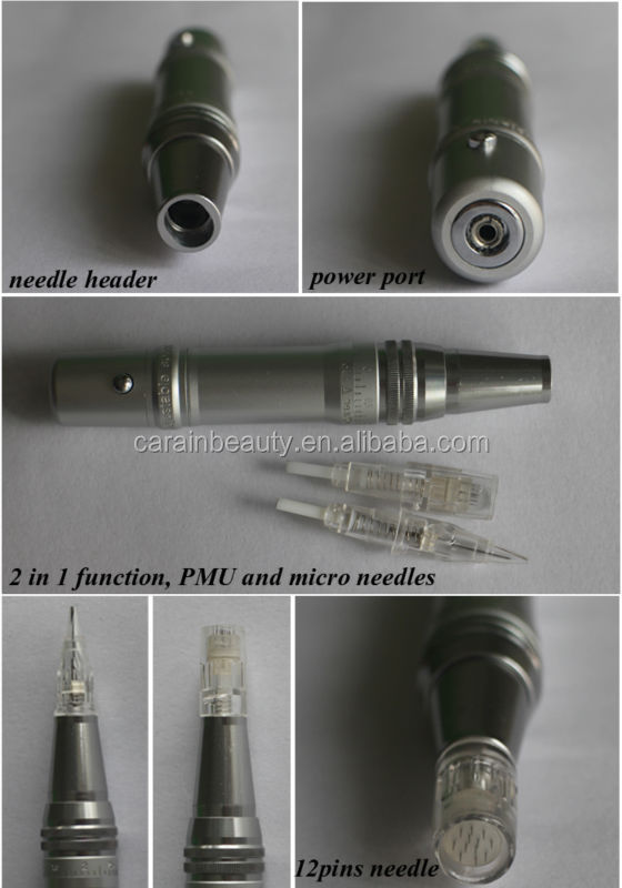 2014年dermapen12針マイクロ針のペン電気ペンデルママシン問屋・仕入れ・卸・卸売り
