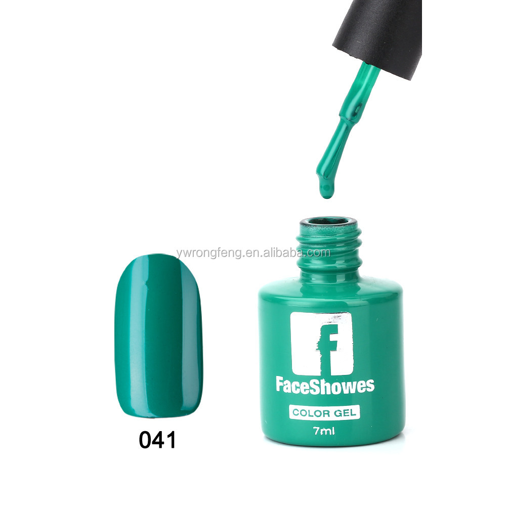 Faceshowes卸売天然素材15ミリリットル長い最後のuvジェルポリッシュソークオフ作るあなた自身のブランド名 問屋・仕入れ・卸・卸売り