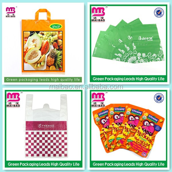 deep-processing clear printed pvc ice bag for red wine