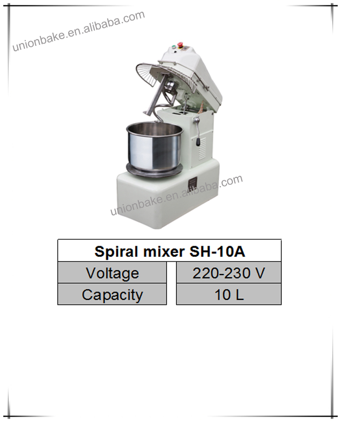 Bakery machine favorable price spiral mixer with CE certificated