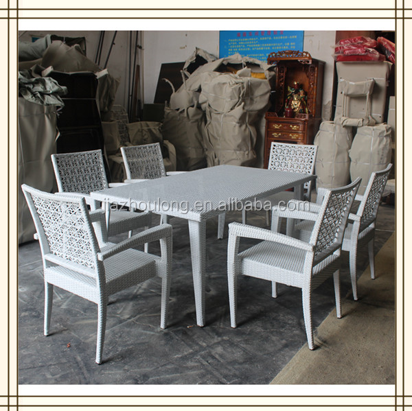 屋外のテーブル白/外のテーブル/パティオテーブル仕入れ・メーカー・工場