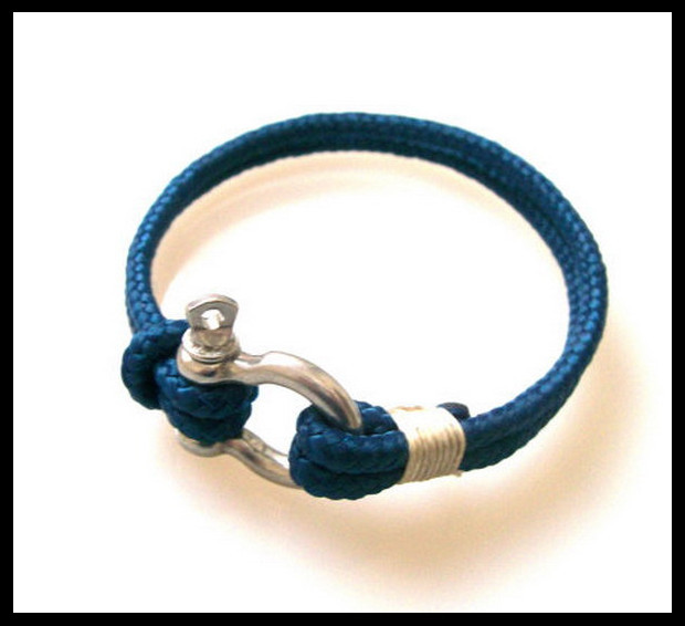 海里ファッションブルーセーリングshakle- ロープの魅力のブレスレット問屋・仕入れ・卸・卸売り
