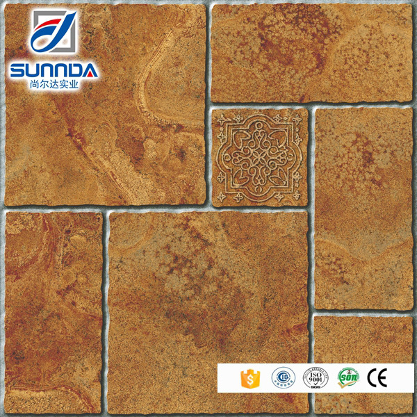 Sunnda Tundra Coloured Cheap Porcelanato Faux Brick Floor Tile
