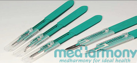 新製品-- 外科ディスポーザブル安全医療メスの刃仕入れ・メーカー・工場