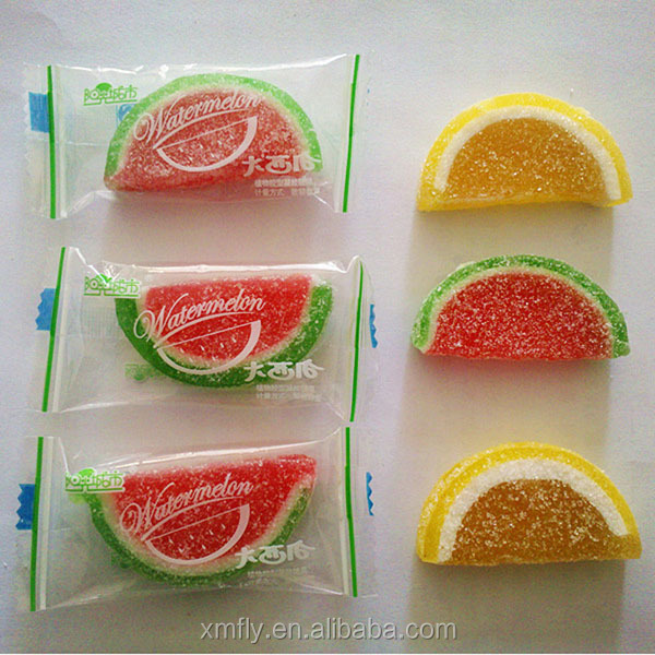 Orange Slices Sugar Coated Gummy Vitamin Candy