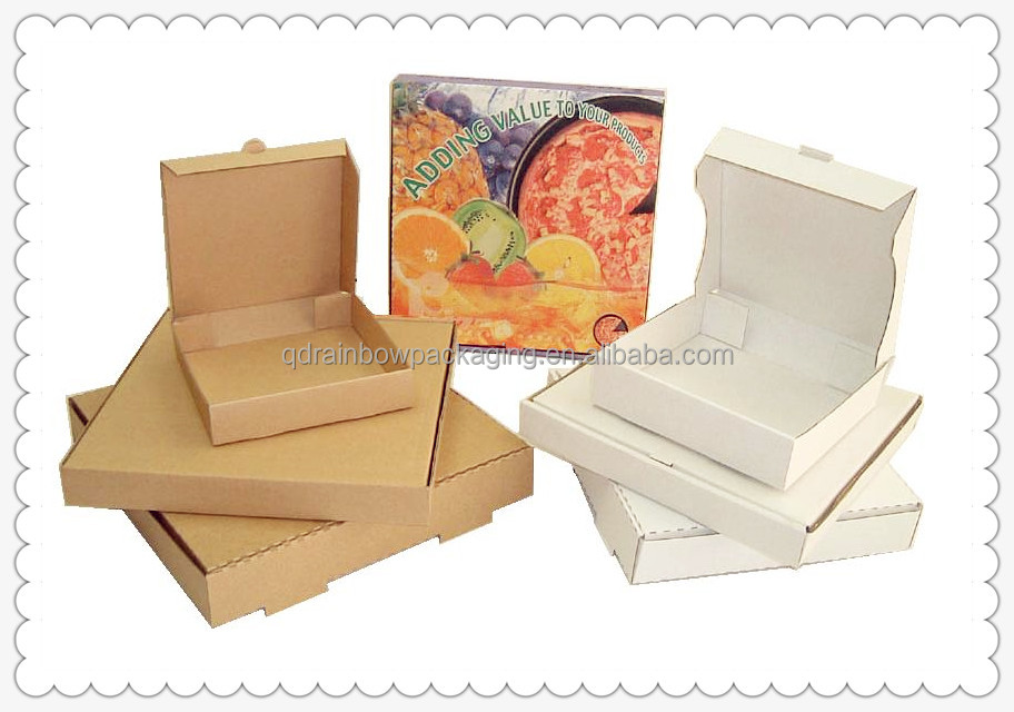 High quality cheap custom pizza box, pizza packing box, pizza box slice