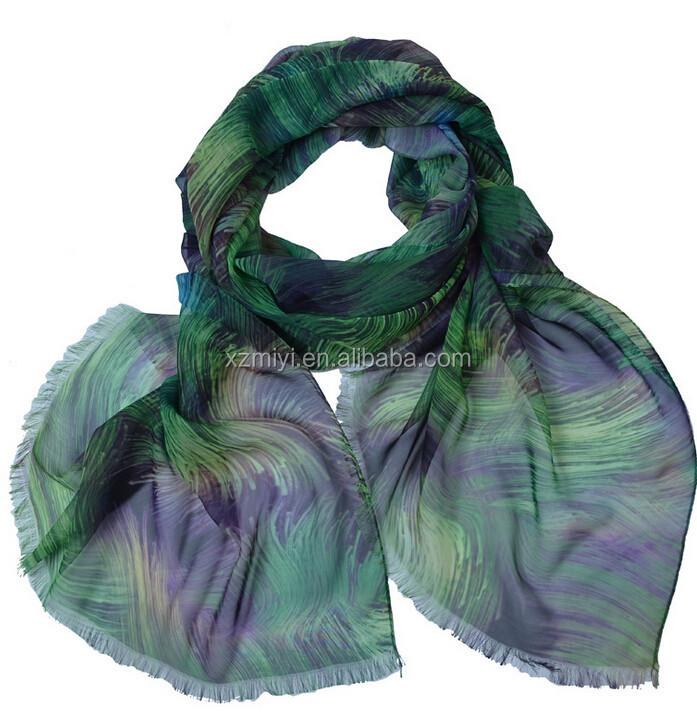 Últimas gasa pashmina fulares al por mayor