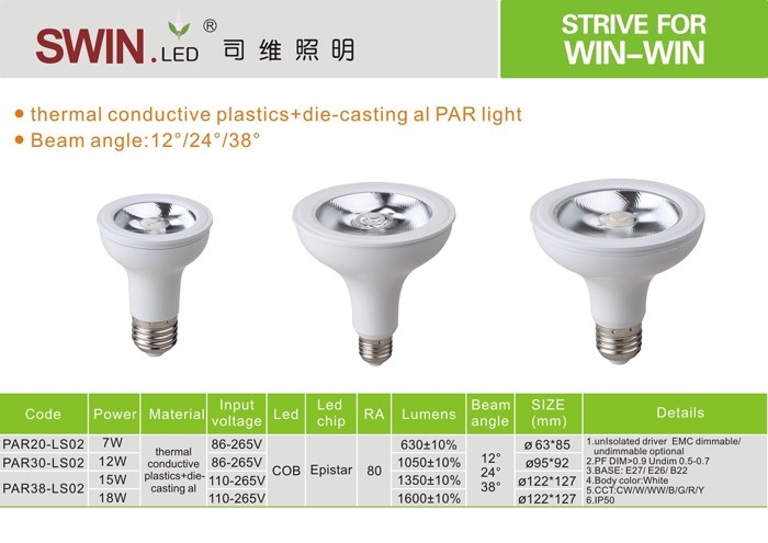 2016工場卸売新しい12度led par38防水ledパーライト仕入れ・メーカー・工場