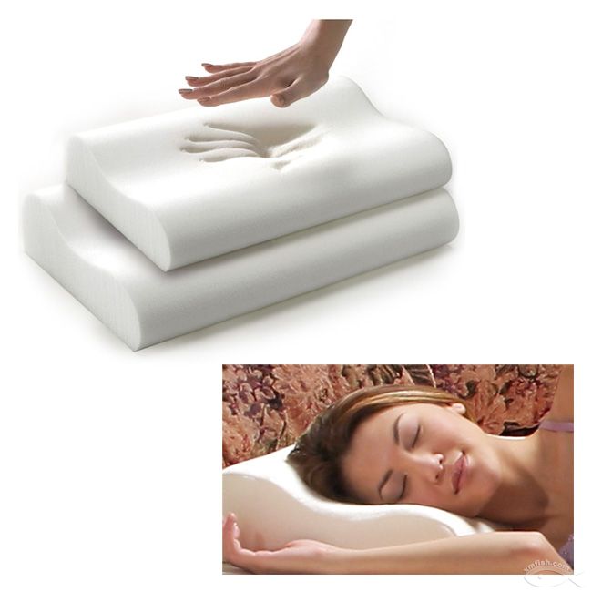 memory foam filling and sleeping bedding neck use pillow