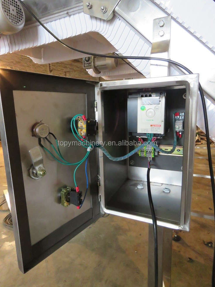 TOPY-AC1 automated acclivitousモジュラーベルトコンベアと搬送機器用種子仕入れ・メーカー・工場