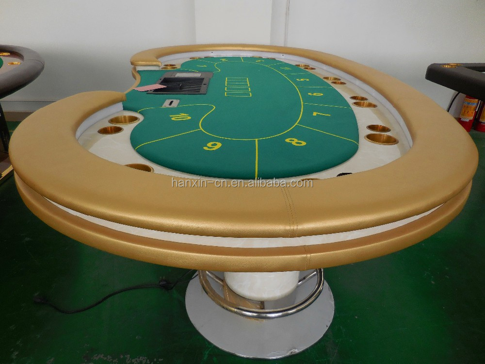 Automatic poker table