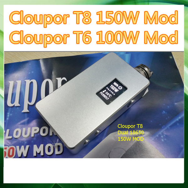 Amazing box mod 100w 120w 150w 18650 26650 18500 battery zen dna clone with reliable quality cloupor t6 t8