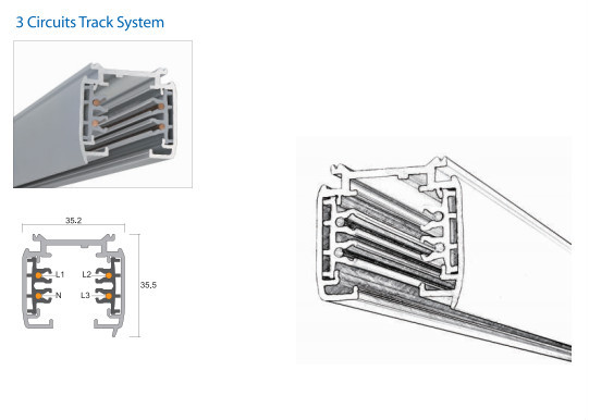 3 pins 4 pins led track spot light adapter 3 wire 4 wire track lighting studio ceiling rail system buy track light adapter track light adapter track