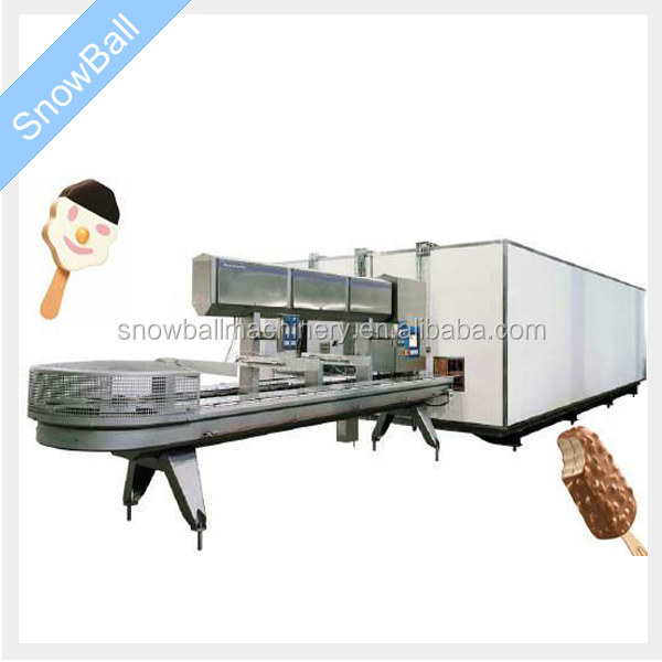 Extensive use semi-automati stainless steel ice cream production machine