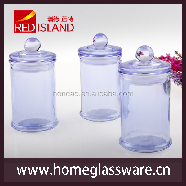ミニガラスの瓶蓋付きガラスキャンディー瓶ガラスの紅茶の保存瓶問屋・仕入れ・卸・卸売り