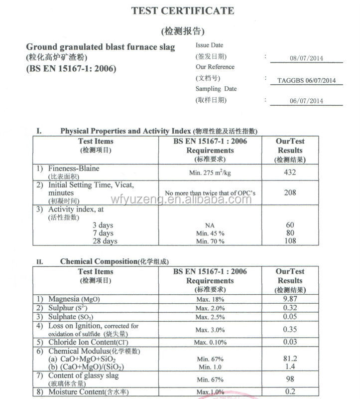 グランド高炉水砕スラグggbfsggbs問屋・仕入れ・卸・卸売り