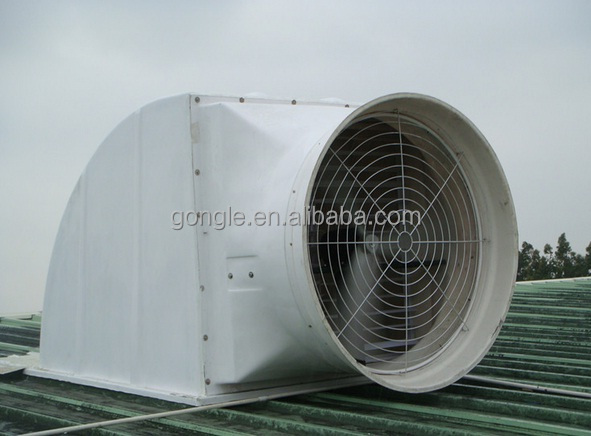Hot sale fiberglass/pvc cone exhaust fan for factory with low price