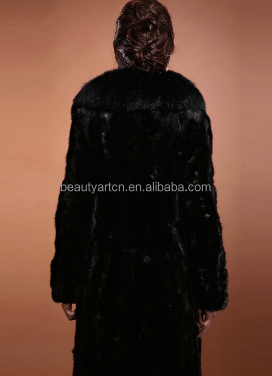 女性の贅沢な女性ののどの毛皮のコート長いフェイクファーの襟毛皮ジャケット高貴な重い髪jh-co-180生き抜く問屋・仕入れ・卸・卸売り