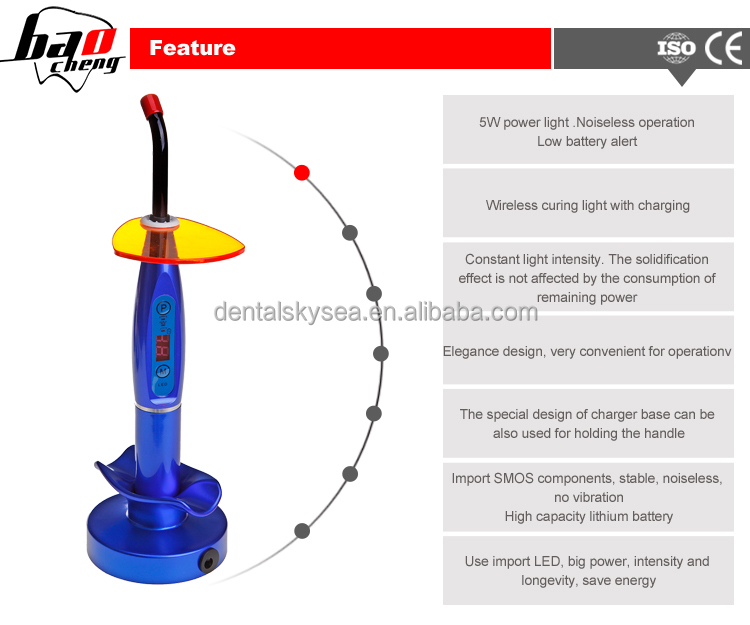 強いt1dental機器led光硬化歯科硬化光のキツツキは光を硬化導いた仕入れ・メーカー・工場