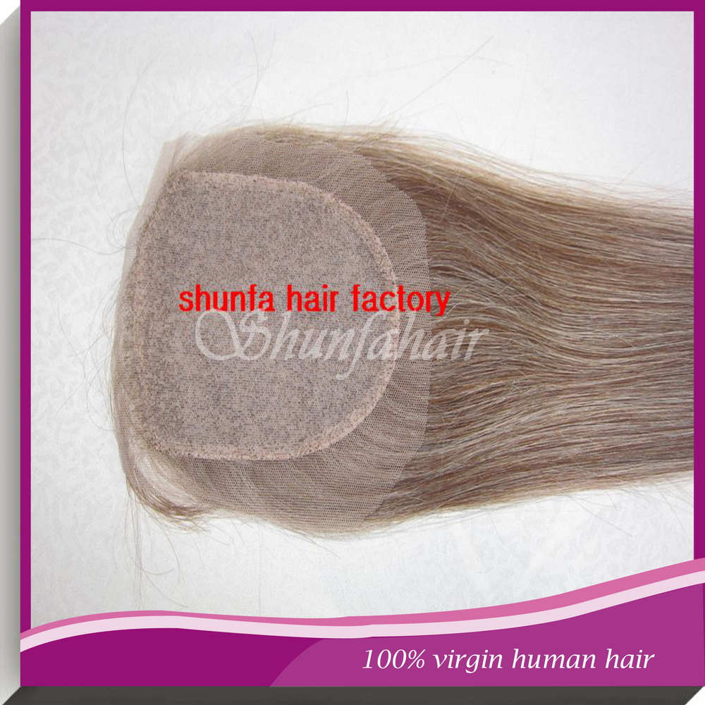 Hair Topper For Thinning Hair Brazilian Silk Top Closure Pieces