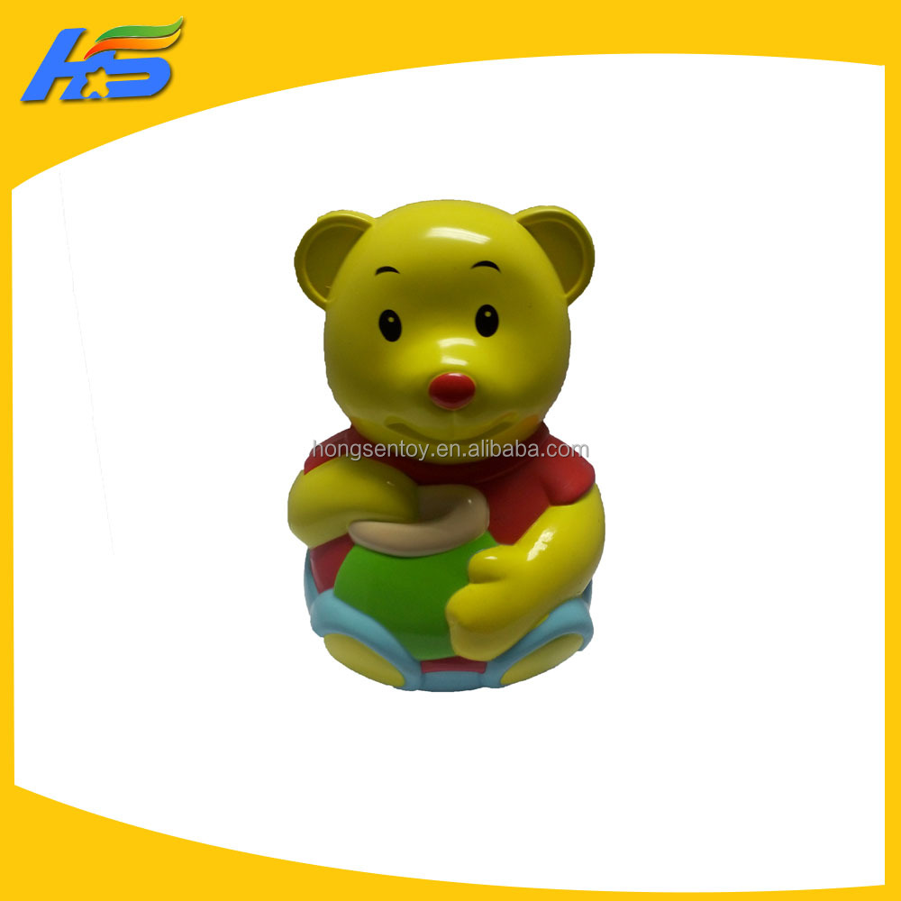 big winnie bear tumber vinyl toys for kid