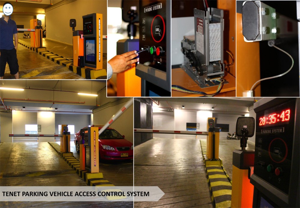 CE approved CAME electronic parking barrier gate Automatic barrier gate